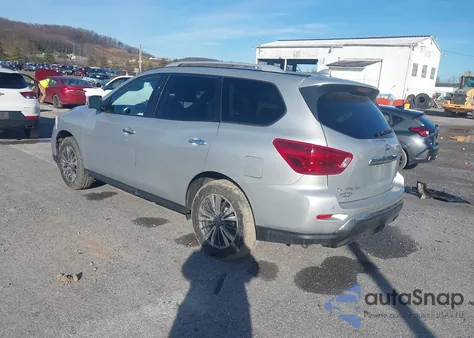 2019 Nissan Pathfinder Sl из США, поврежденный, VIN 5N1DR2MN6KC630773
